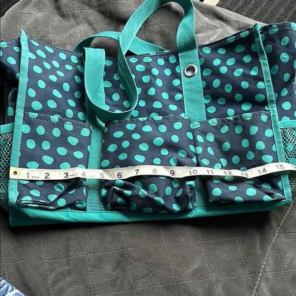 thirty-one Blue Tote Bag with Sturdy Straps and Rectangular Shape - Picture 11 of 12